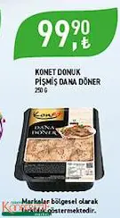 KONET DONUK PİŞMİŞ DANA DÖNER 250 G